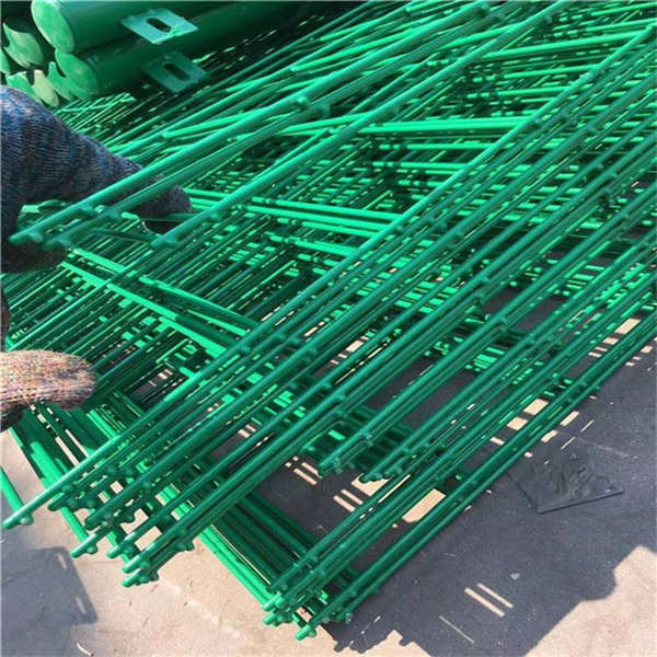硬塑雙邊絲護(hù)欄網(wǎng) 綠色鐵絲果園圍欄網(wǎng) 圈山圈地網(wǎng)