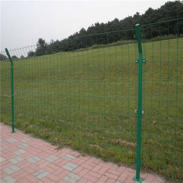 公園桃型柱防護(hù)網(wǎng) 浸塑折彎護(hù)欄網(wǎng) 花池維護(hù)鐵絲隔離網(wǎng)